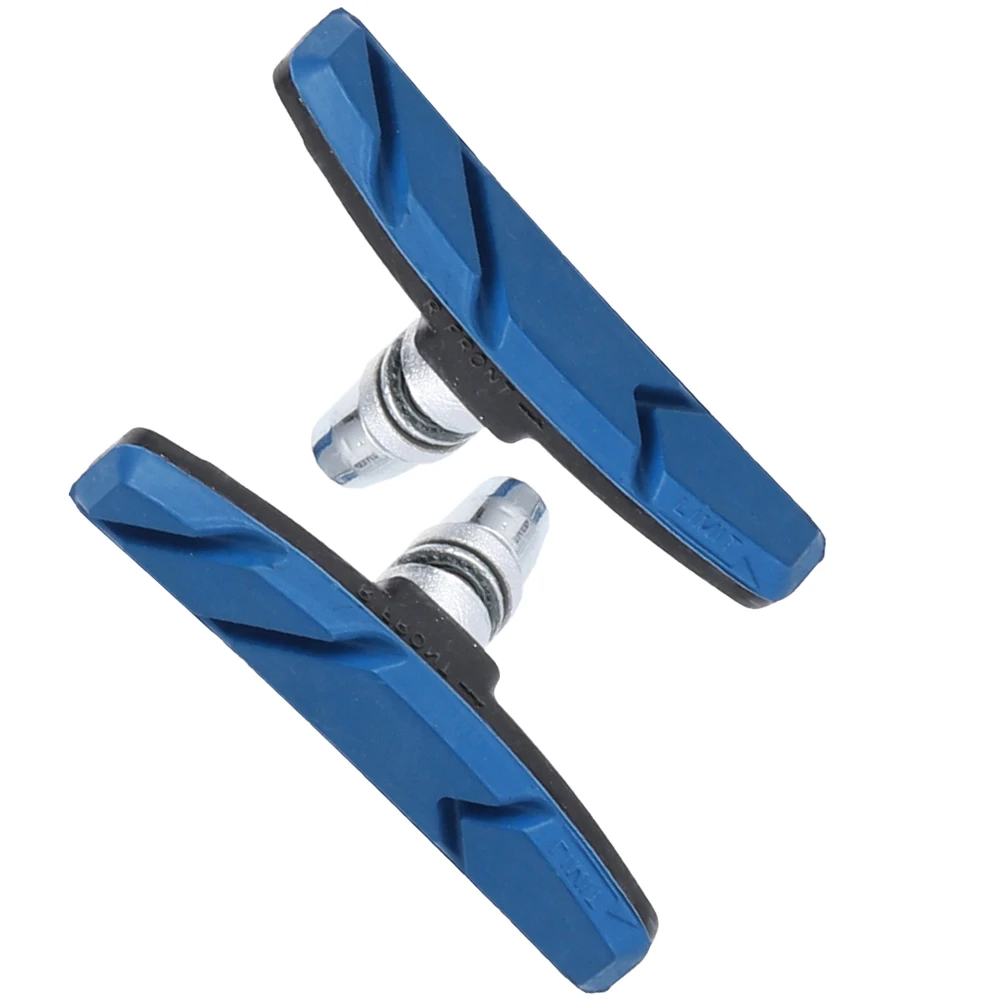 

Brake Pads for Mountain Bike System Sturdy Non-Slip Rubber Steel Friction Braking Blocks Compatible Road