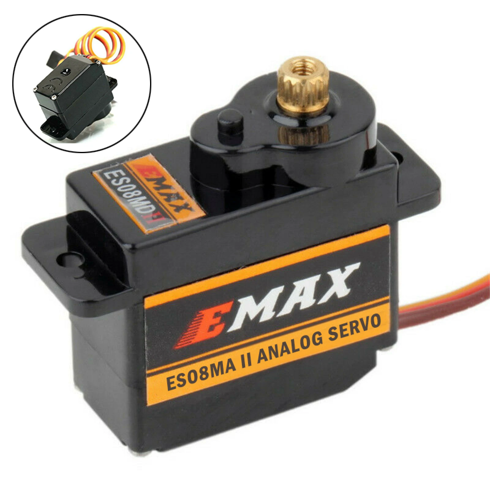 12g ES08MAII ES08MA Metal GEAR Digital Micro Servo For Car Boat Helicopter Airplane Rc Robot