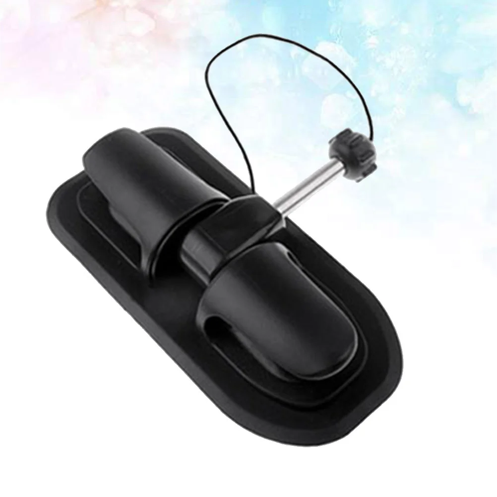 

Universal Inflatable Kayak Boat Paddle Lock Anchor Holder Black Row Roller Tie Off Patch Kayak Sup Accessories