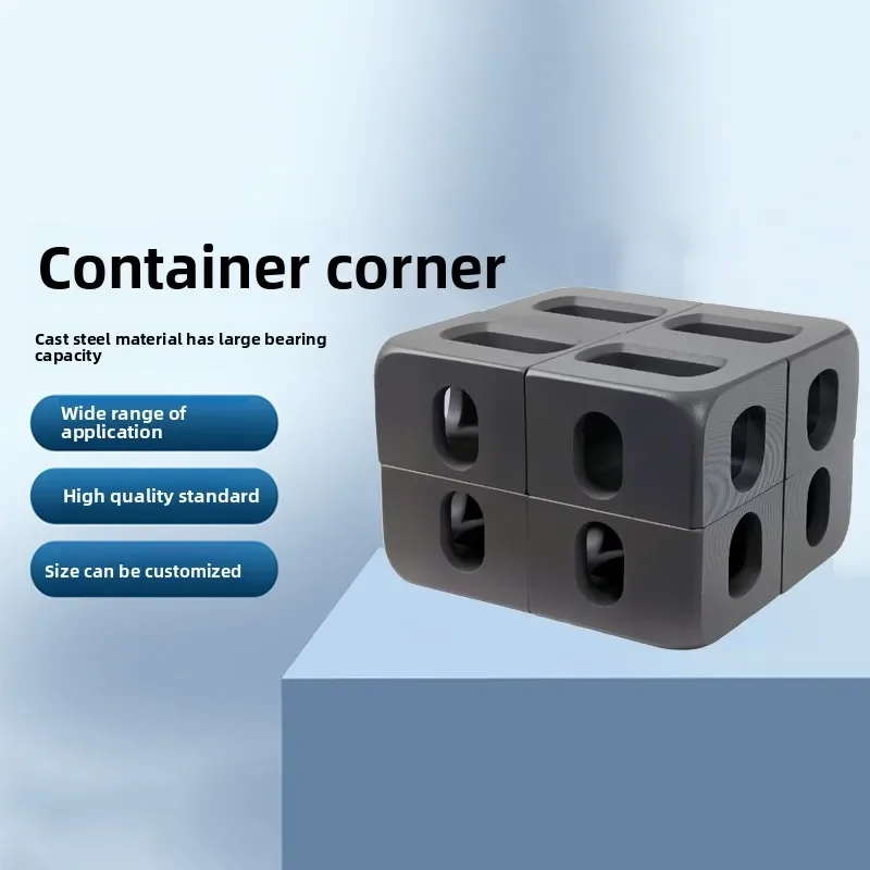 Precision Parts Steel Hardware Blocks Container Corner Fitting Shipping Container Corner Set