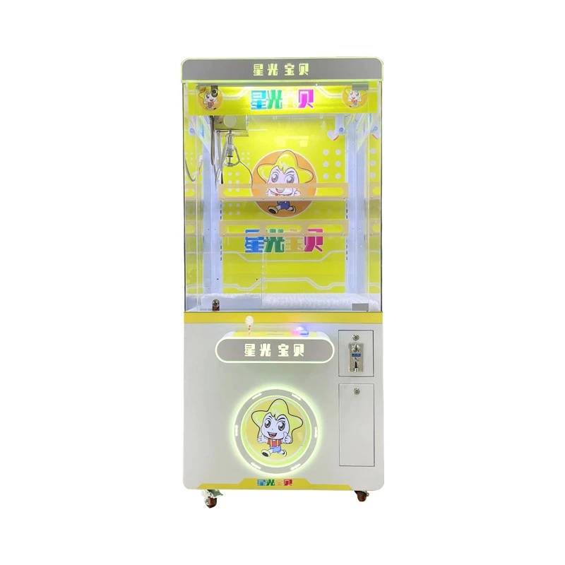 

Монетная аркадная игровая комната, игрушечный коготь, кран, плюшевая игрушка, ловец, призовой торговый автомат
