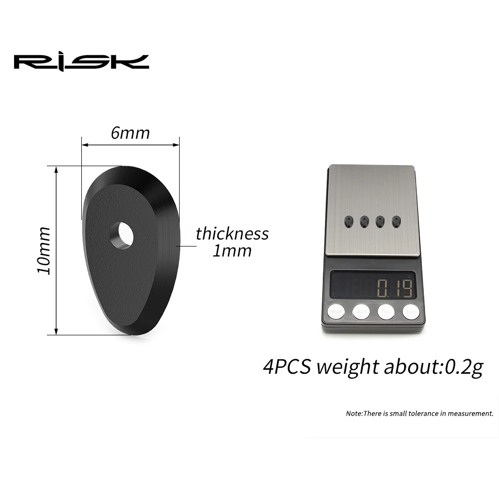 Risk 3D Printed Bicycle Electronic Shifter Custom Button Spacer for R8170/9270 Bike Shift Lever Button Pad Accessories Parts