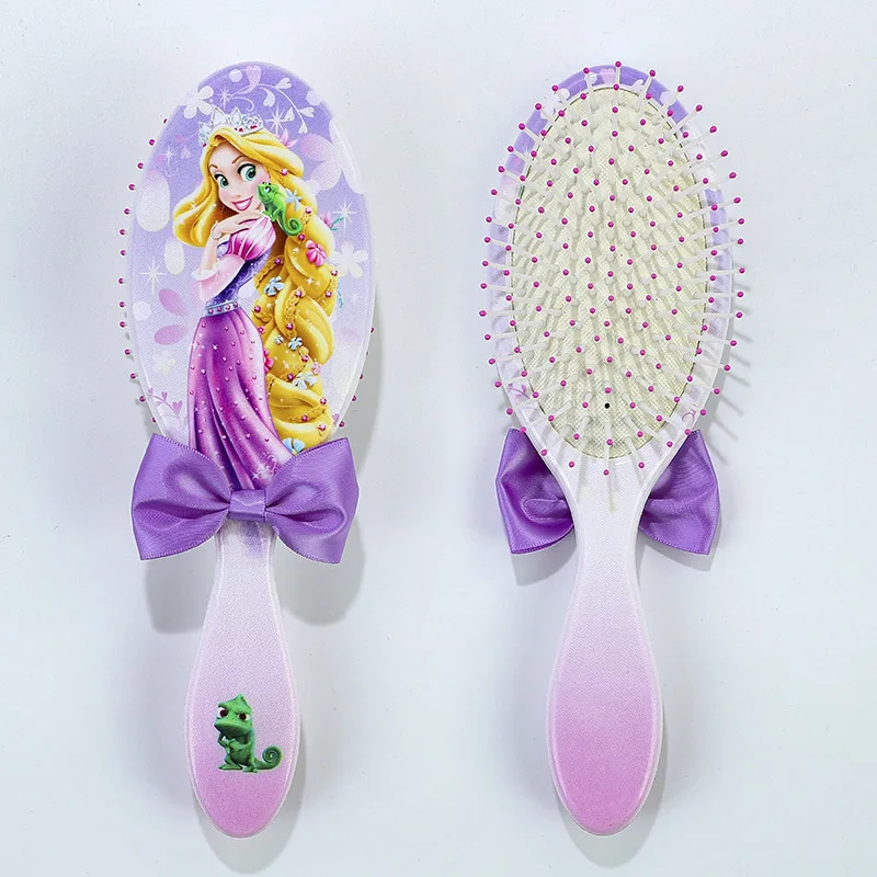 Disney Frozen Girls Comb Sofia Princess Minnie Mickey Children Cute Air Cushion Hair Massage Comb Toys Gifts