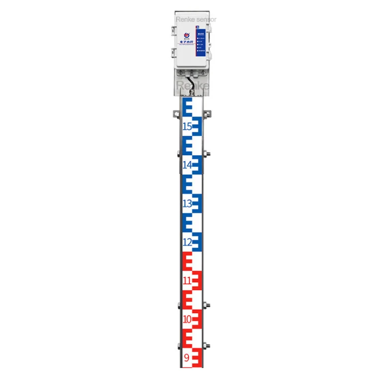 Renke waterniveau-indicator Elektronische digitale rivierniveau-personeelmeter