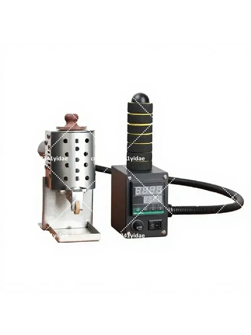 Hand push rubber roller portable leather bag glue bot manipulation glue machine