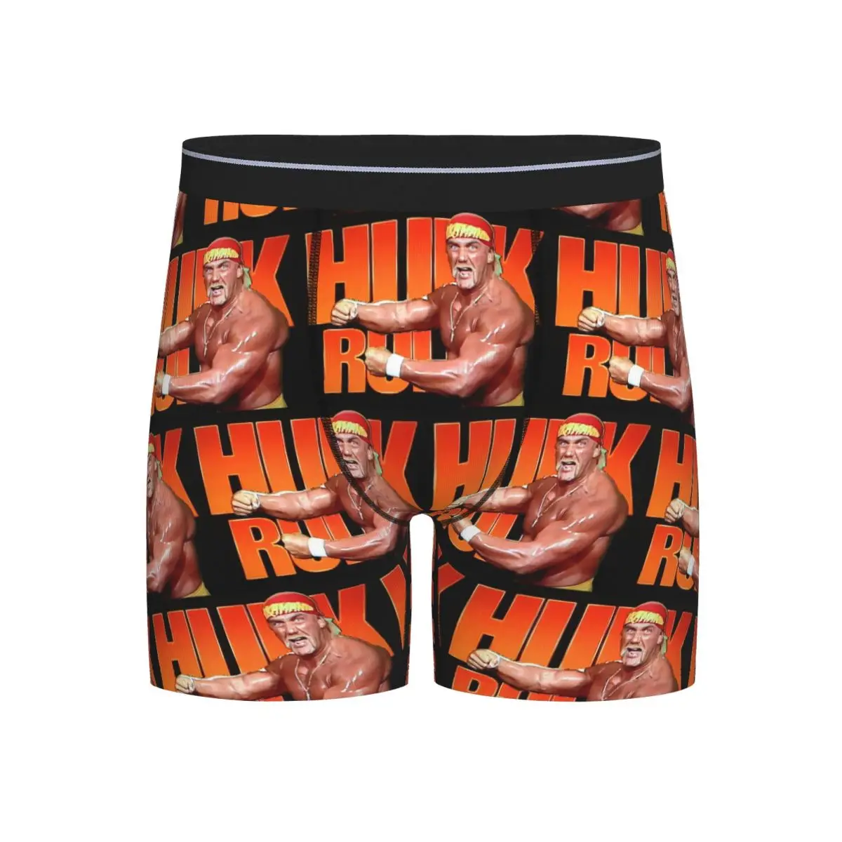 

Long Boxer Underpants Shorts Hulk Hogan Hulkamania Panties Male Soft Underwear for Homme Man Boyfriend Gifts