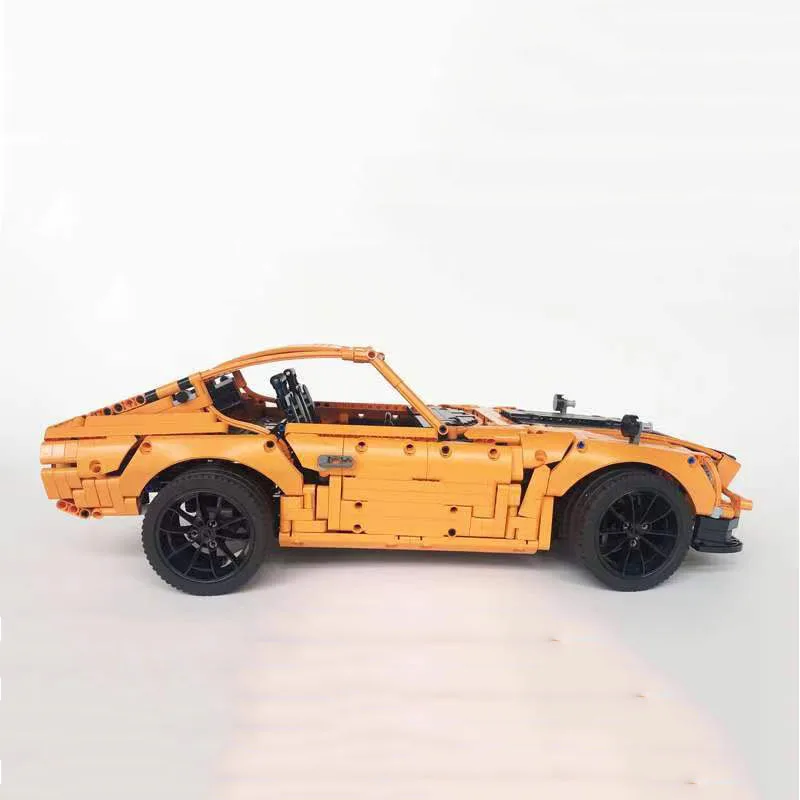 Nuovo 2076pcs Orange MOC-26511 240Z 1971 Classic Sports Car Model Building Blocks Boy Girl Christmas Birthday Gift