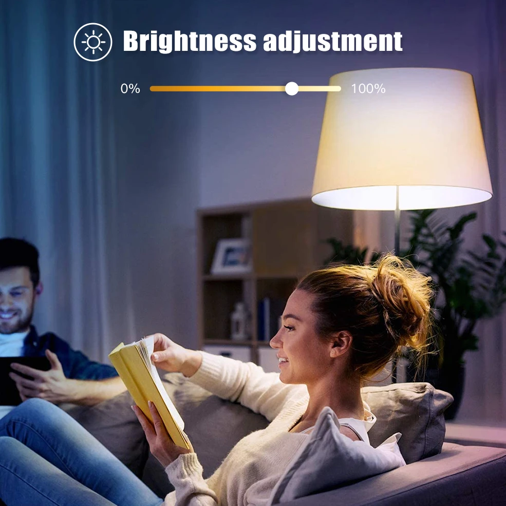 18W 15W Tuya Wifi Smart Home Led Lamp RGB+WW+CW E27 Zigbee 3.0 Led Light bulb Kompatybilny z Alexa Amazon Google Assistant — zdjęcie 7