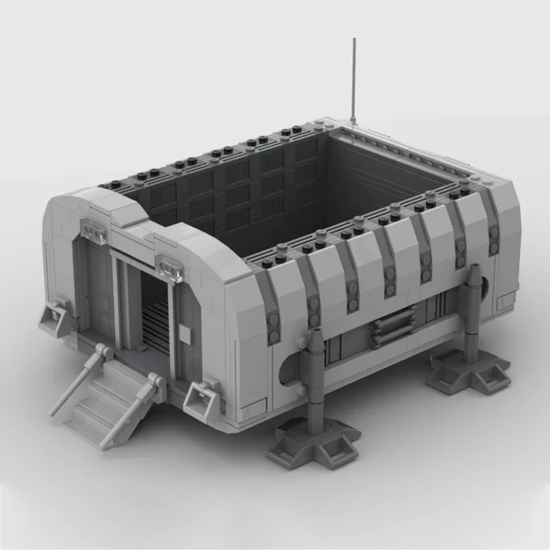 Sterfilmserie Moc Bouwstenen Mobiele Kazerne Modeltechnologie Modulaire Blokken Construtie Doe-Het-Zelf Assemblage Speelgoedgeschenken