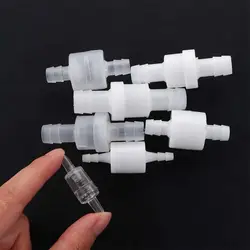 Transparency Translucency White Non-Return For Fuel Air Liquid For Gas Water Water Stop Valve Check Valve Valves One-way Lnline