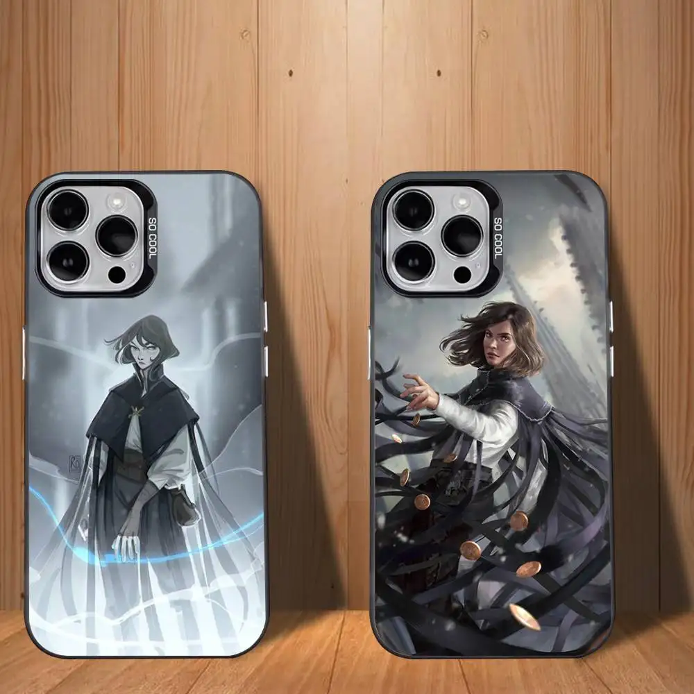 

MistbornS T-Trilogy V-Vin Phone Case For iPhone 17,16,15,14,13,12,11,Mini,Pro,SE,MAX White Matte Shockproof Cover