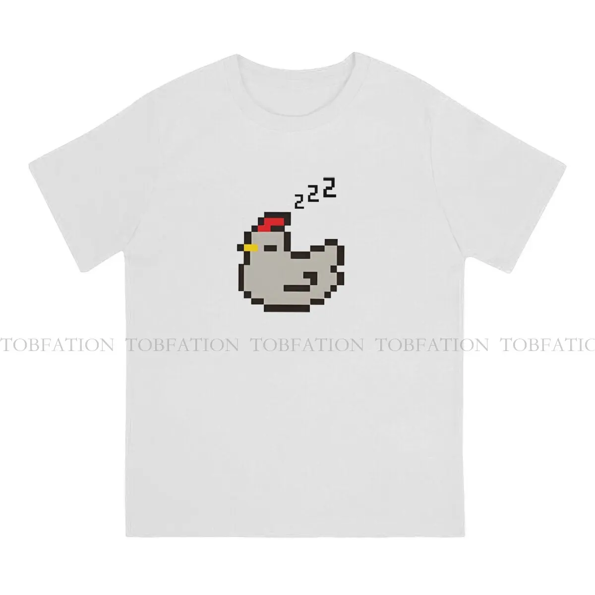 Stardew Valley Chicken Tshirt Graphic Men Tops Vintage Punk Summer Streetwear 100% Cotton T Shirt