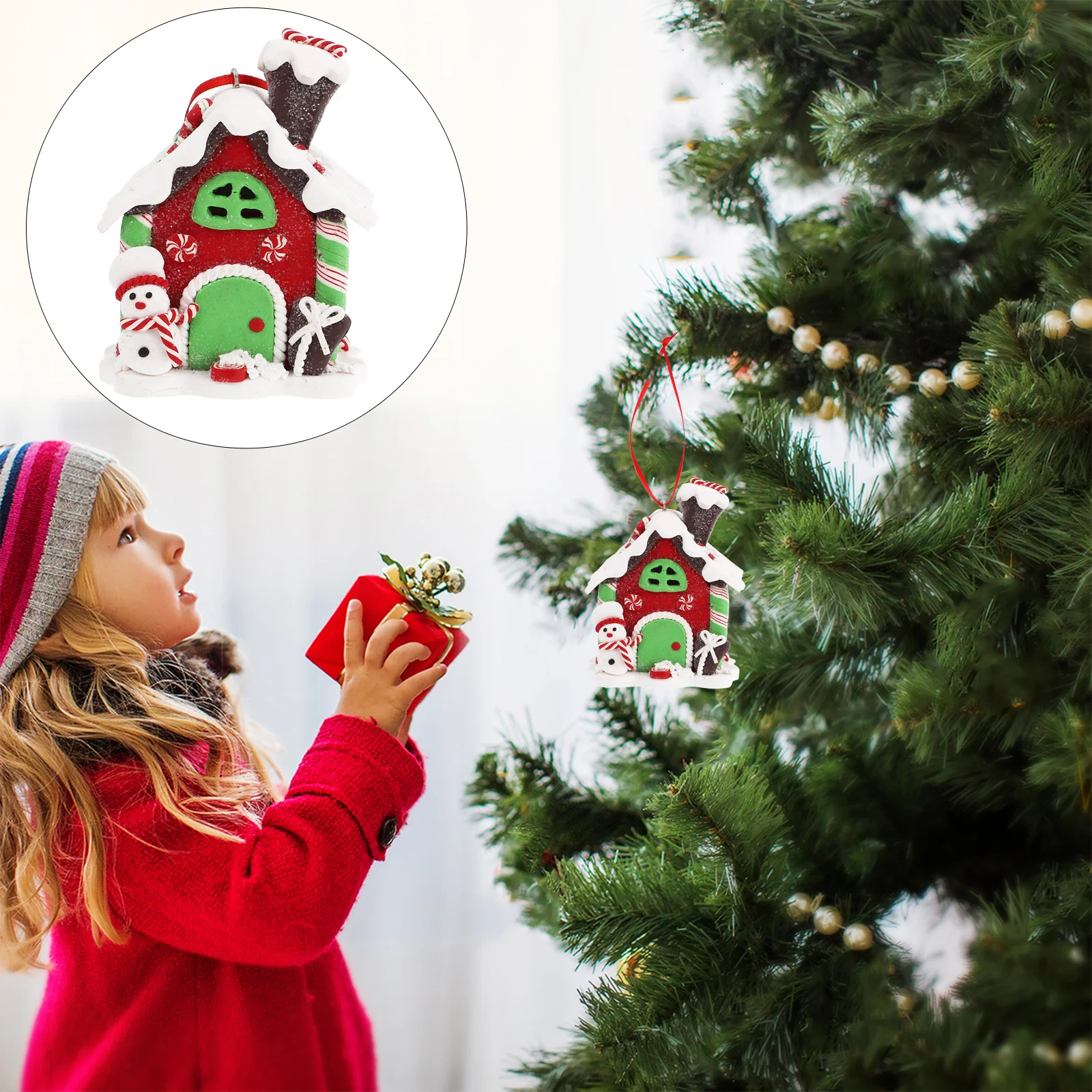 

1Pcs Christmas Snowman Hanging Mini Comfortable Material Ornament Holiday Decor Indoor Outdoor Party Embellishment