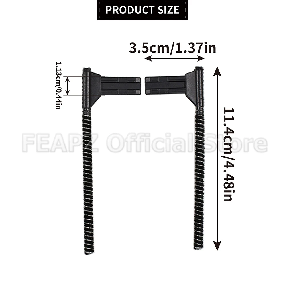 1 Pair New Sunroof Shade Curtain Cable Holder Bracket 3000023127 3000023128 For Citroen C4 Picasso Grand MK1 MK2 Car Accessories view 2