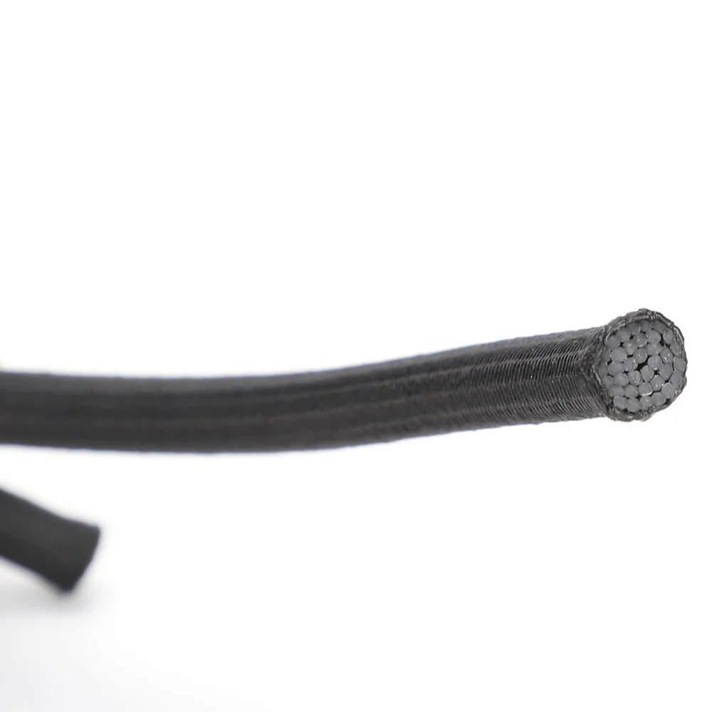 Durable Braided Round Elastic Rope Strong Elasticity Multi Purpose Stretch String Rope Shock Cord Jewelry Making