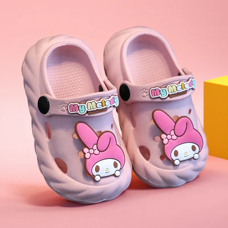 MyMelody Cinnamoroll ragazzi ragazze bambini camera da letto del bambino Open Toe leggero estate antiscivolo cartone animato divertente casa degli