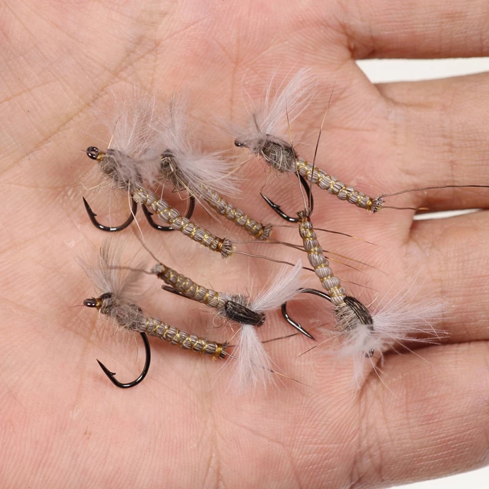 ICERIO Moscas Secas Trucha CDC Mayfly Deerhair - imagen 5