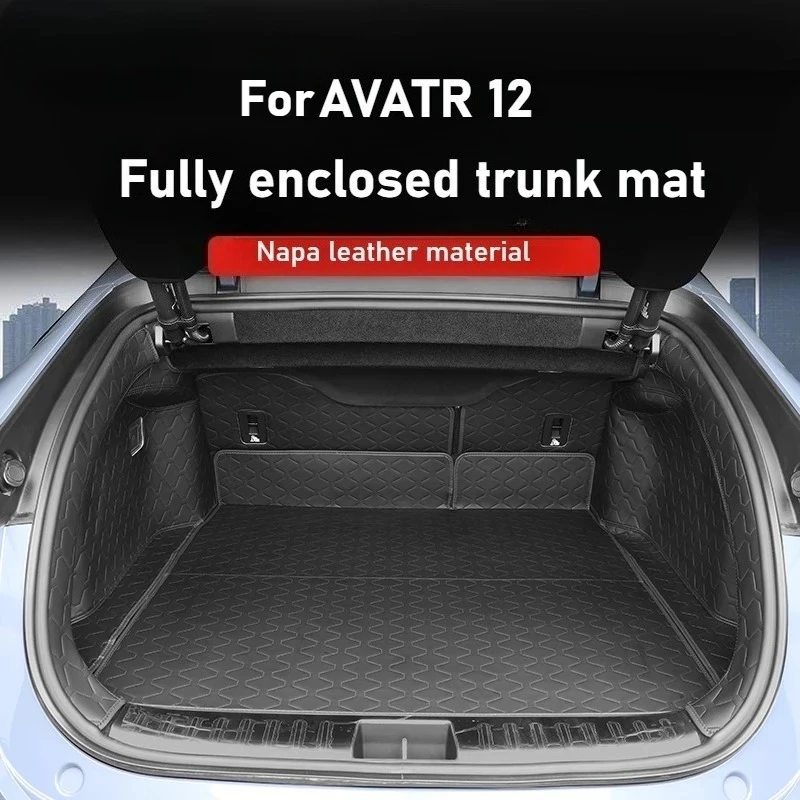 

For AVATR 12 trunk mats seat back cushions full surround trunk mats waterproof interior modification accessories.