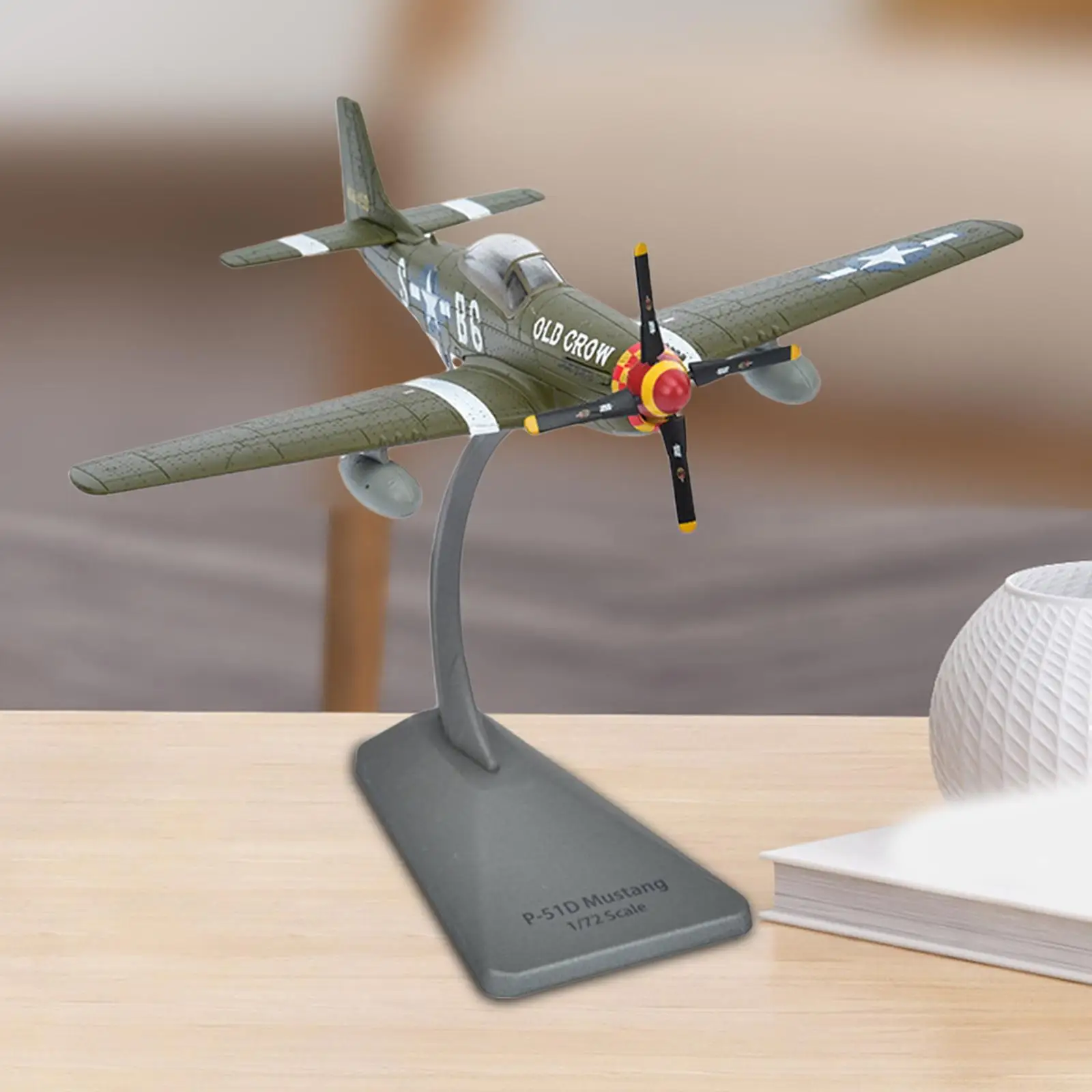 P51b航空シミュレーション航空機モデル、プロ航空、1:72