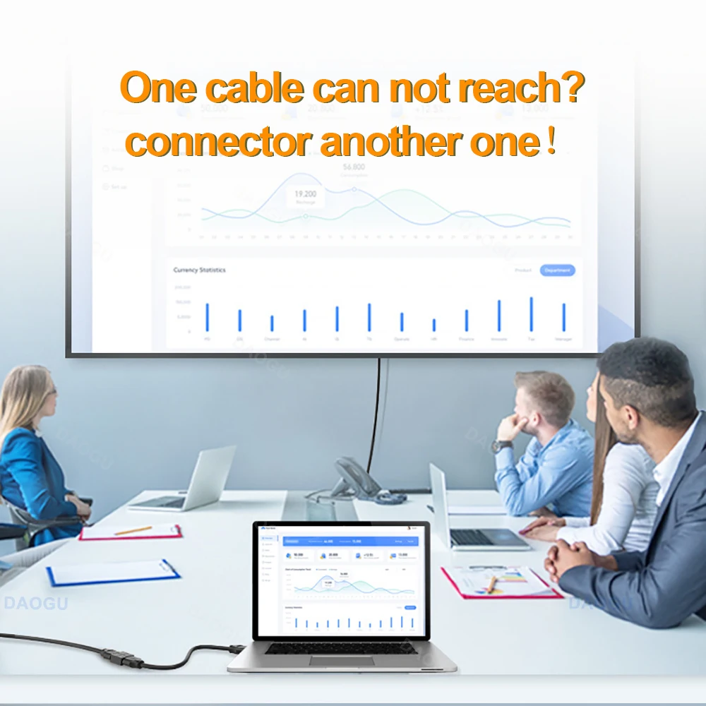4K HD HDMI-compatible Cable Extender Coupler Adapter Female To Female Extension Wire Connector Joiner For Laptop TV 1080P