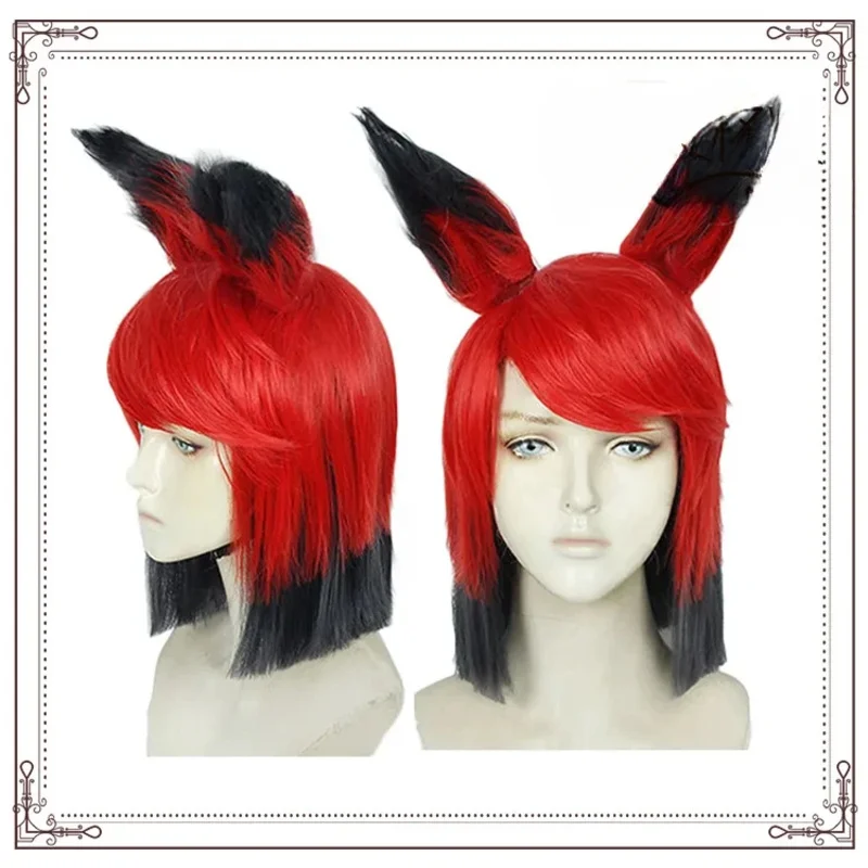 Az15 الشيطان مرساة موحدة ALASTOR زي الكبار الرجال هالوين كرنفال عيد الميلاد ازياء بدلة حمراء تأثيري الجحيم I