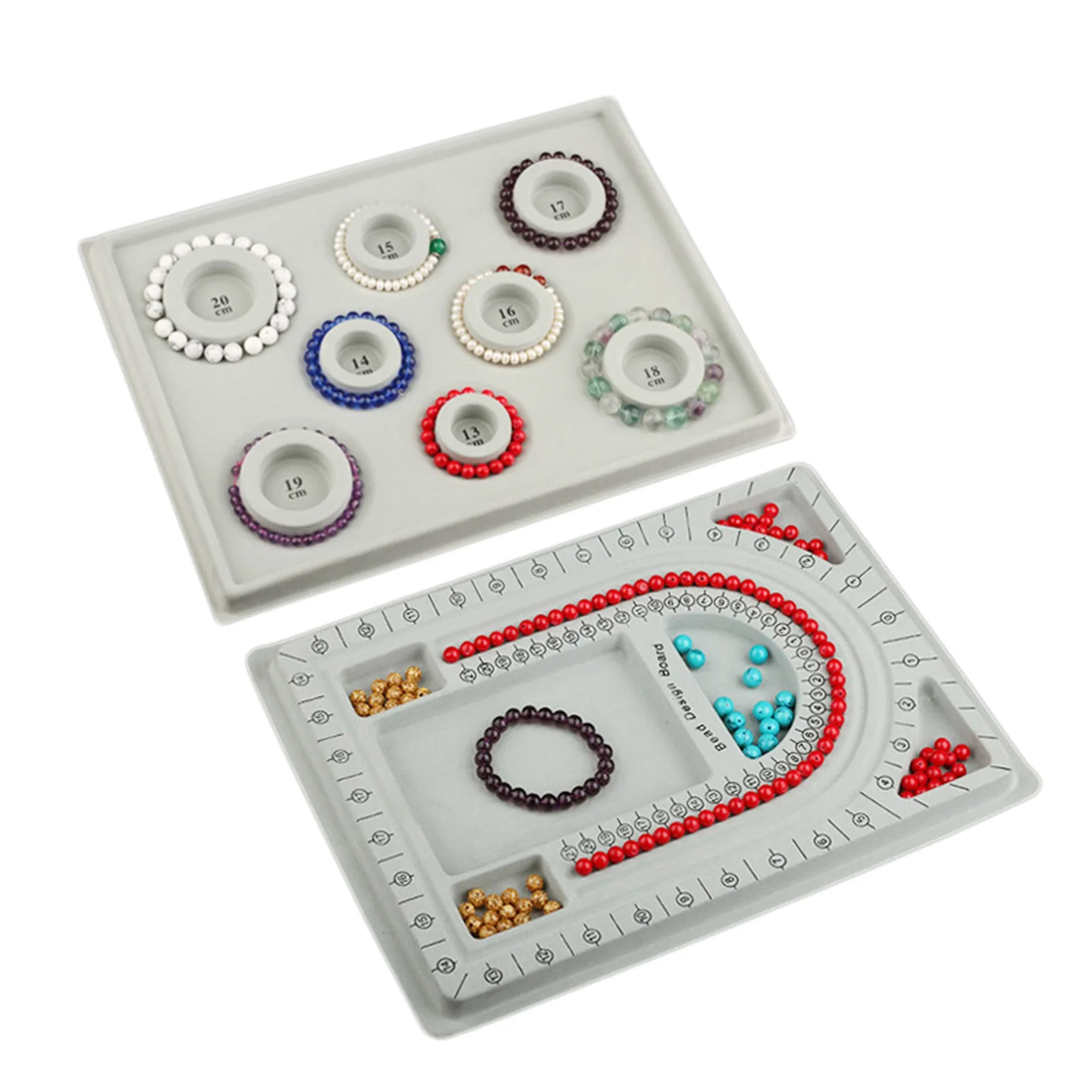 

A88E-4 шт., дизайнерская доска из бисера, дизайнерская доска для браслета, флокированная доска из бисера, ожерелье, органайзер для ювелирных изделий, лоток для самостоятельного изготовления