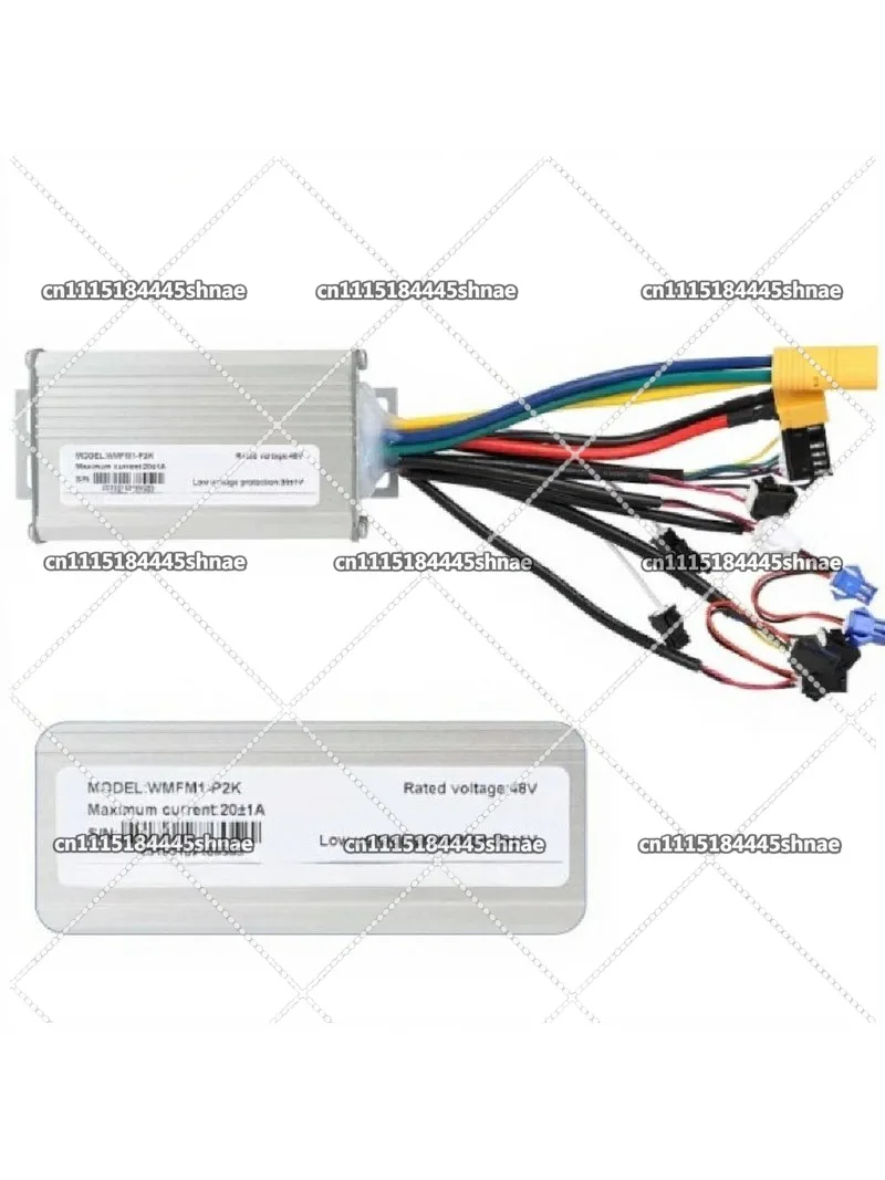 48V 20A Replacement Controller Compatible with Electric Scooter Motor Driver Mainboard
