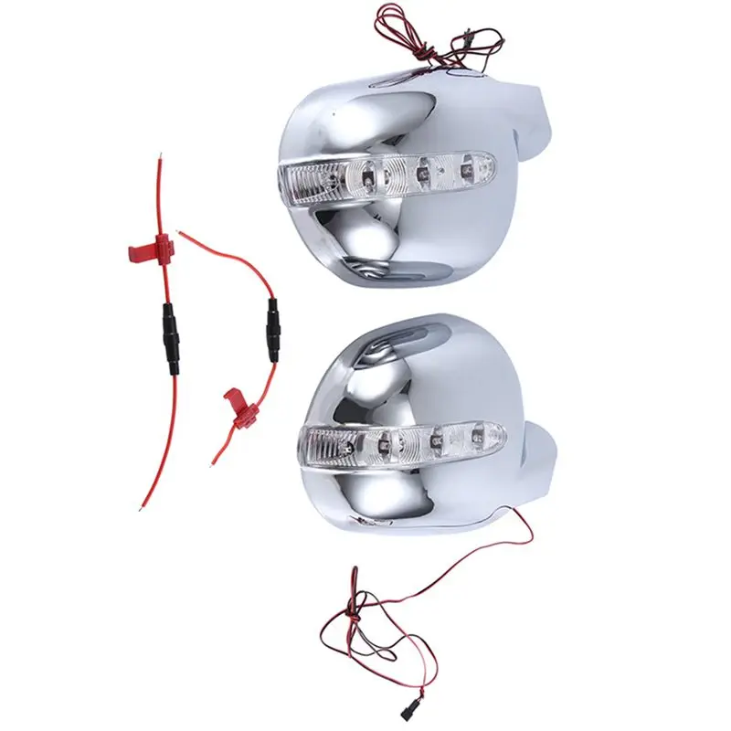 

Накладка на зеркало заднего вида ABHY, корпус бокового зеркала, чехол для Mercedes-Benz M-Class W163 ML 1997-2005, аксессуары