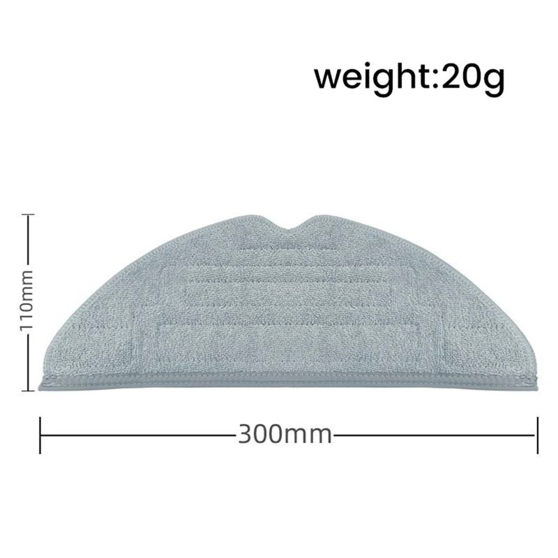 Accessories For Roborock S8 Pro Ultra / S8+/ S8 PLUS / S8 / G20 Vacuum Cleaner Parts Washable Dual Vibrating Mop