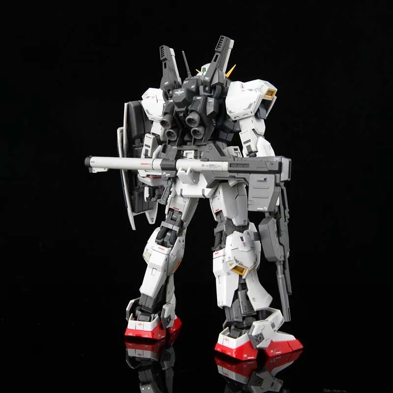 Bandai-Kit de figurines d'anime Gundam pour enfants, figurines d'action Gundam, RG 1/144, Mk 2 AEUG, Mobile imbibé, Gunpla, jouets pour garçons, cadeaux pour enfants