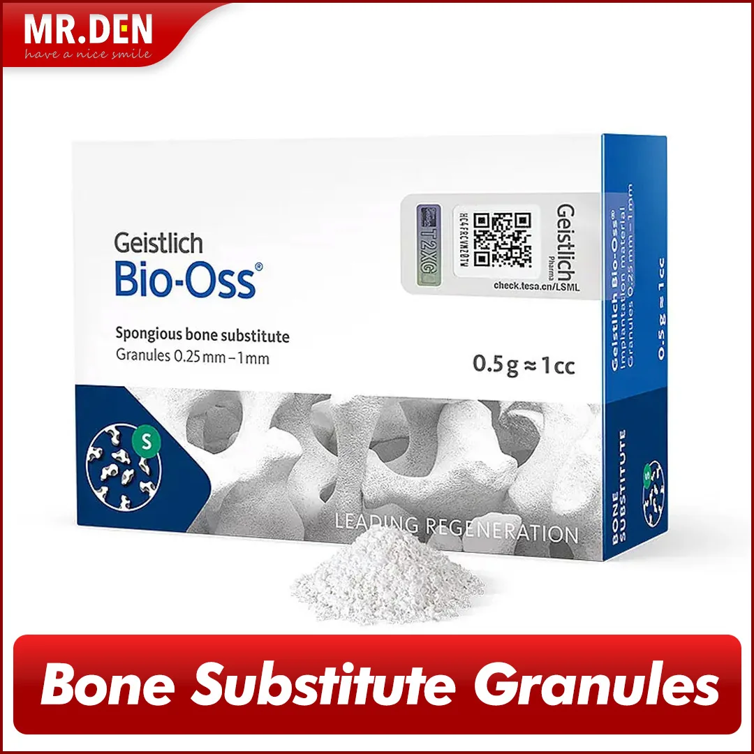 Dental Bone Substitute Granules Bone Meal tack Filling Graft Materials Dental Planting Mineralized Collagen Artificial Bone Meal