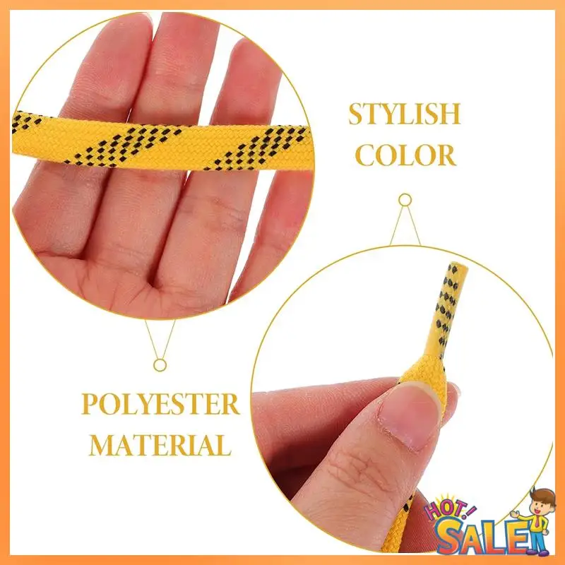 

AB68 Hockey Skate Laces Hockey Laces Wide Ice Skate Lace Strap Ice Hockey Skate Accessories For Ice Hockey