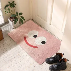 Cute Cartoon Entrance Door Mat Bathroom Anti-slip Floor Mat Home Decor Welcome Sign Mat Living Room Carpets Home Decorative