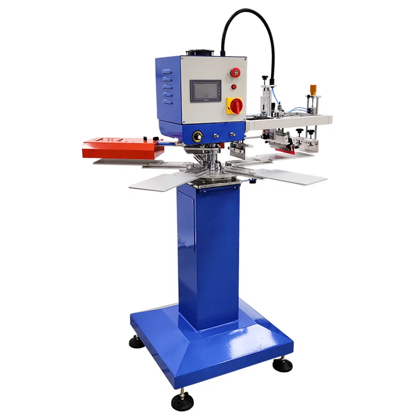 1 Color Automatic Rapid Tag Garment T Shirt Screen Printing Machine Screen Printer for T-shirt Printing