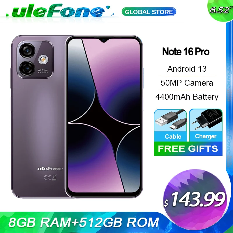 Ulefone Note 16 Pro: تقييم شامل لجهاز ذكي بمواصفات قوية بسعر مناسب