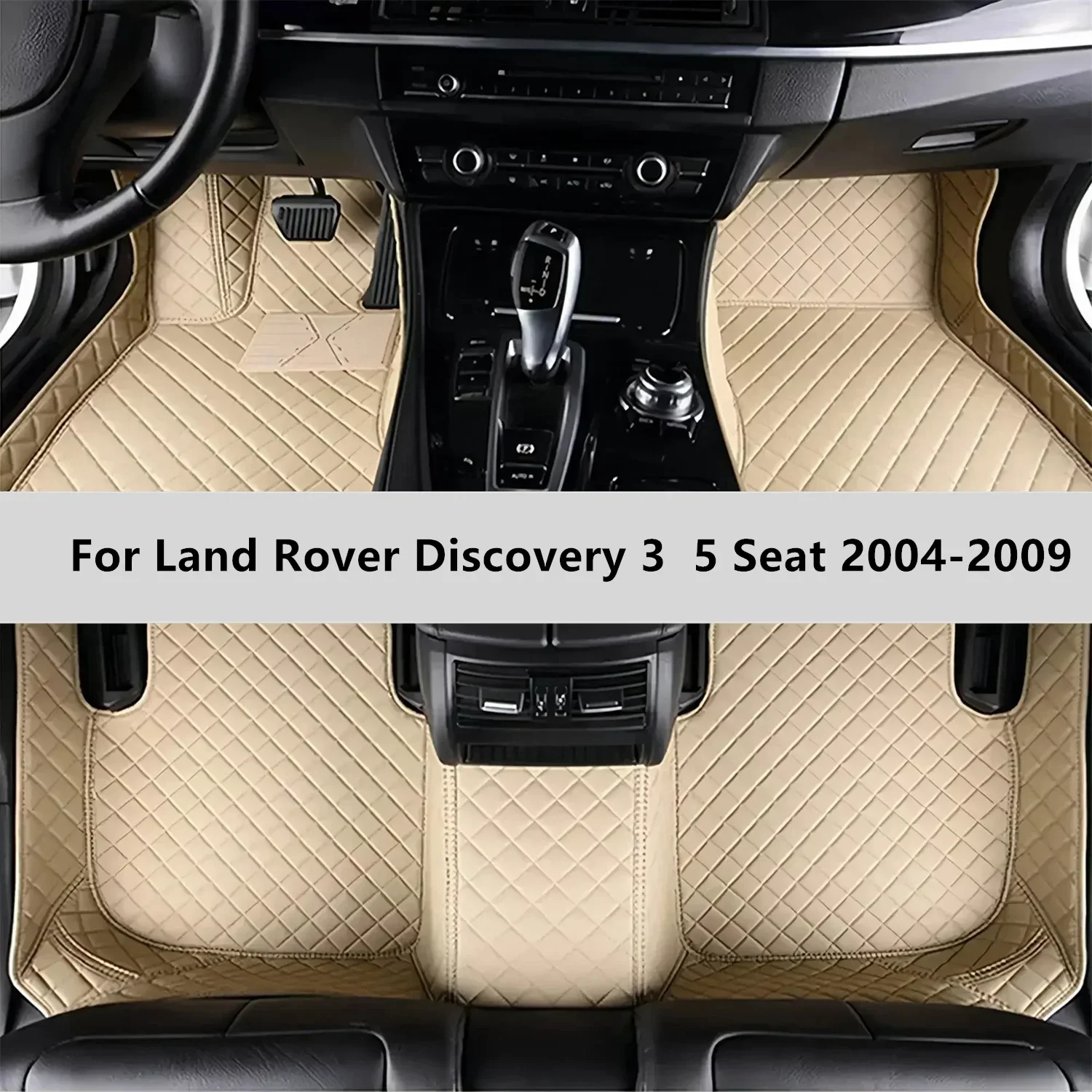 

Custom Car Floor Mats For Land Rover Discovery 3 5 Seat 2004-2009 Floor Mat Car Mat Accessories Interior Accessories