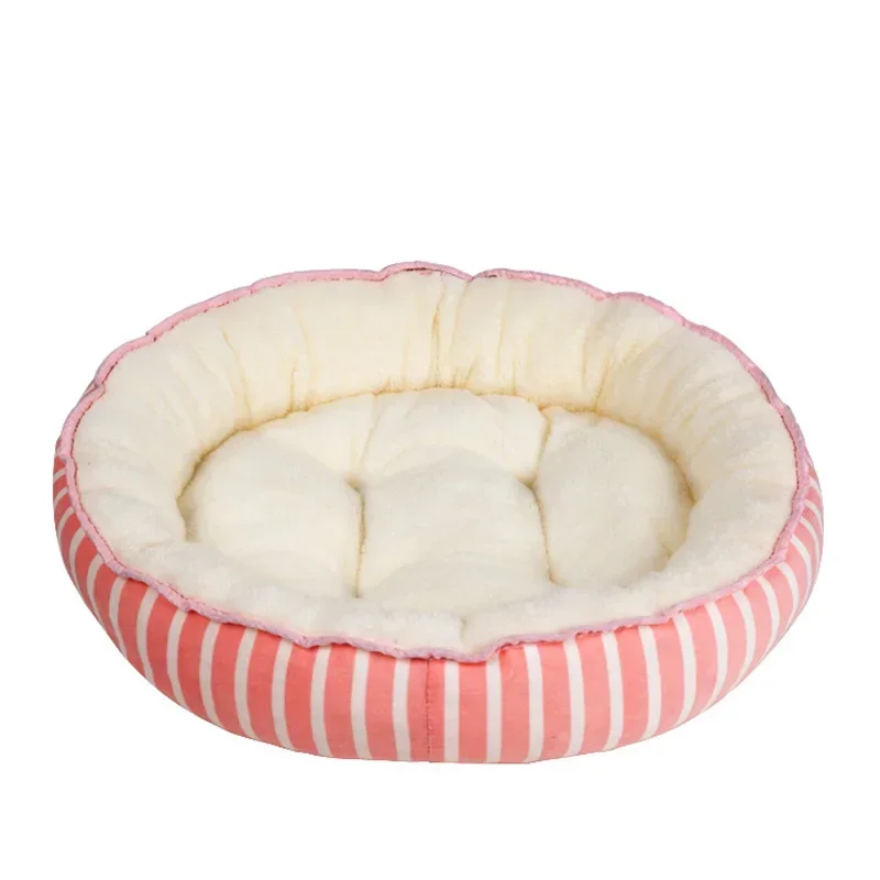 Round Dog Beds Sleeping Mat Soft Warm Kennel Bed Cushion for Small Medium Large Dog House Pad Pet Supplies cama para perro