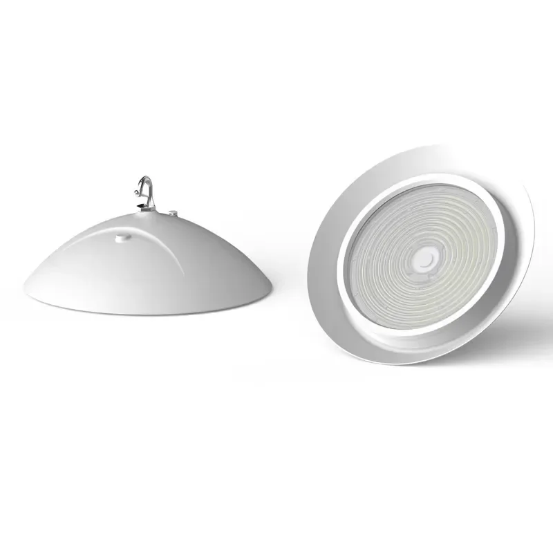 Industrial IP69k Hanging UFO LED High Bay Light, suitable for workshops, warehouses, garages, workshops, shops, with
