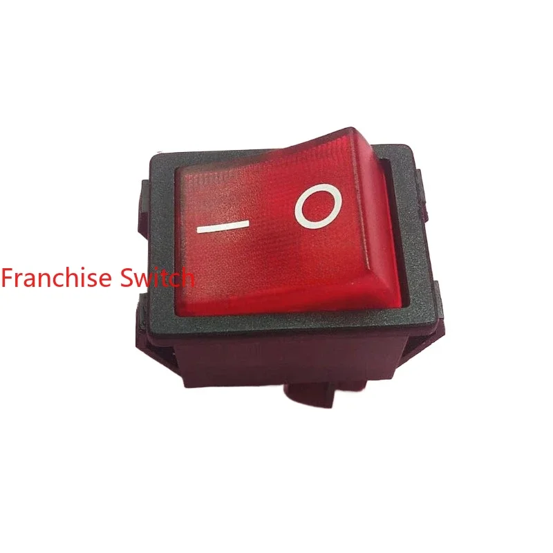 

10 шт. T105/55 R5 выключатель питания 4 контакта 2 передачи с красным светом, панель корабля 25X32