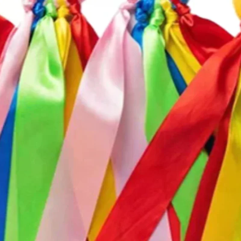 1Pcs kinder Handgelenk Band Team Sport Pompom Cheerleading Big Match Pom Club Dance Requisiten Elastische Armband Mit elastische Seil