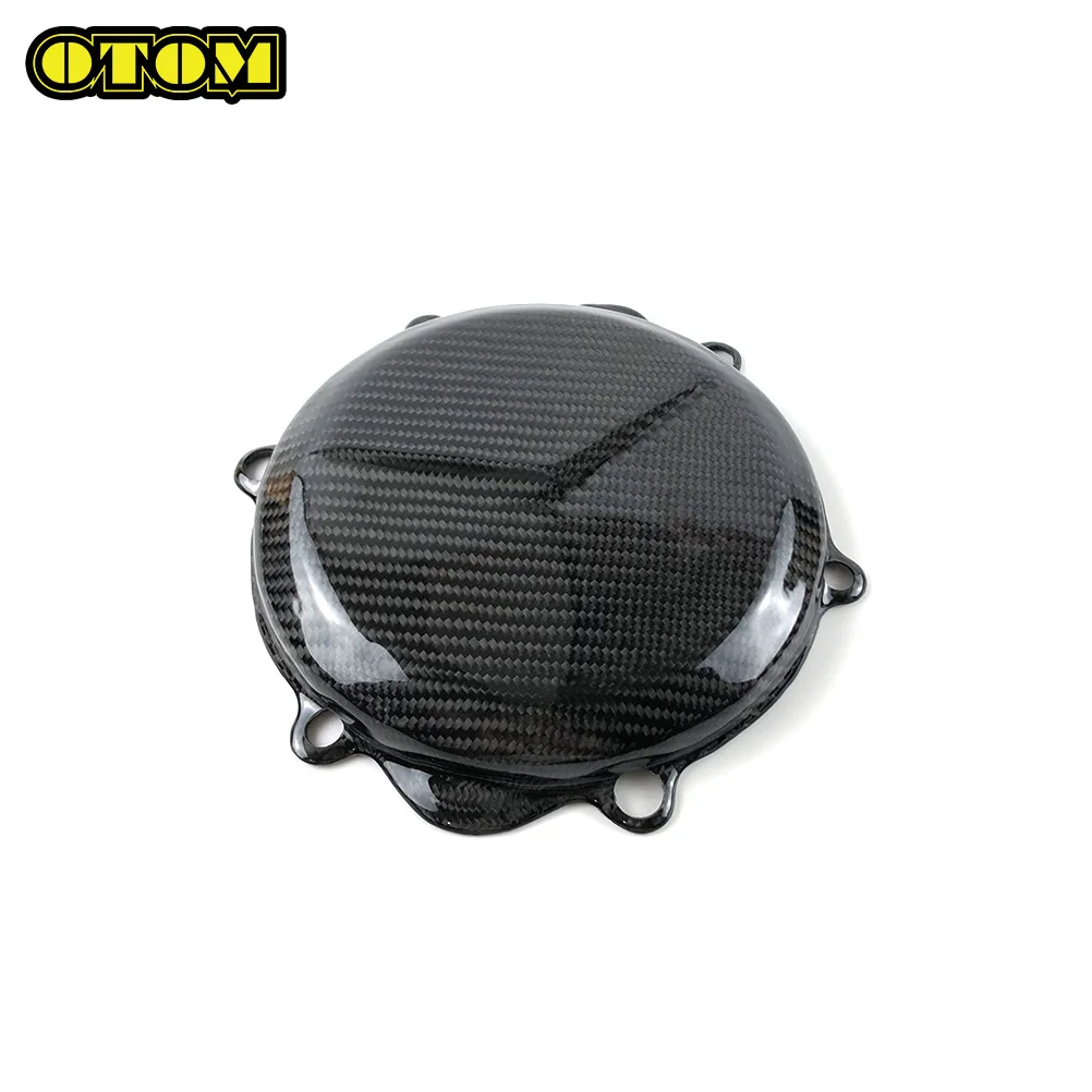 Motorcycle For HONDA Clutch Cover Engine Carbon Fiber Protector Guard CRF250R CRF250X CR125 CRF450X CRF150R CRF250L CB300F 2024