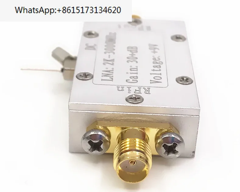 

Low noise amplifier LNA(2K-3000MHz gain 32dB)