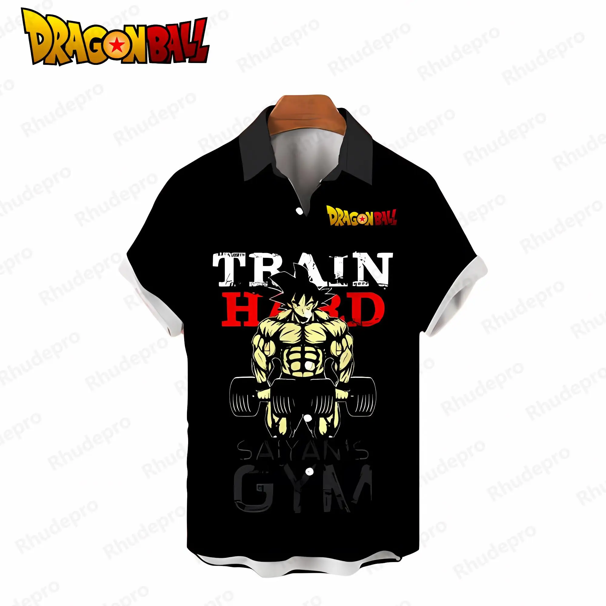 

Dragon Ball Z Men's Shirts Vegeta Playa Super Saiya Japanese Fashion Hawaiian Shirt Goku Blouse Summer Streetwear 2024 Anime Y2k