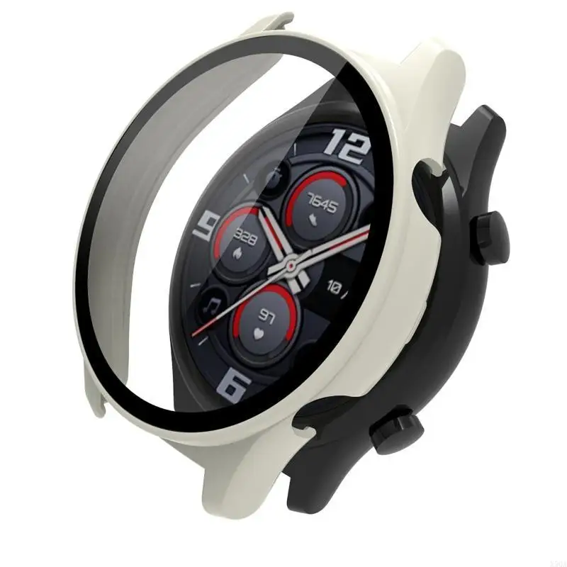 Tempered Glass One-piece for Shell Screen Protector Case Premium Watch Bumper Cover Protective Film forHuawei for Ho 