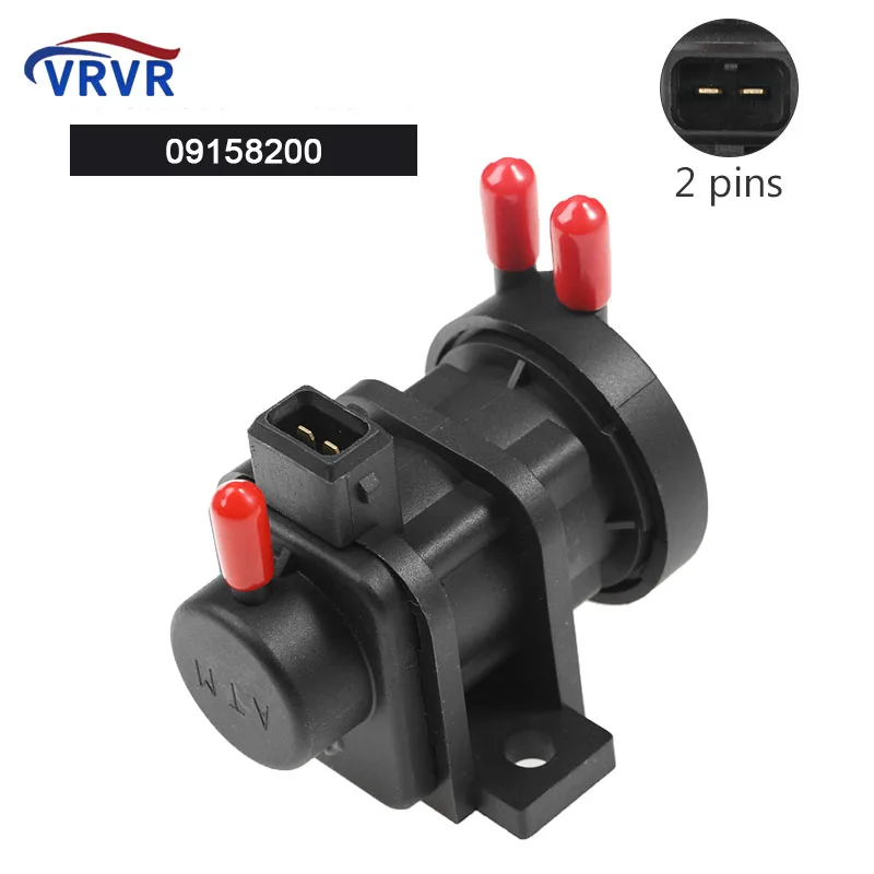 09158200 2 Pins EGR Solenoid Vacuum Valve For Opel Vectra B CC GTS Zafira a Astra G 2.0 2.2 DI DTi 16V 5851037 9158200