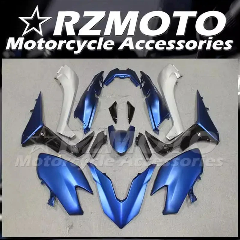 Injection Mold New ABS Whole Motor Fairings Kit Fit for YAMAHA T-max 530 2017 2018 17 18 Bodywork Set Custom Blue Matte