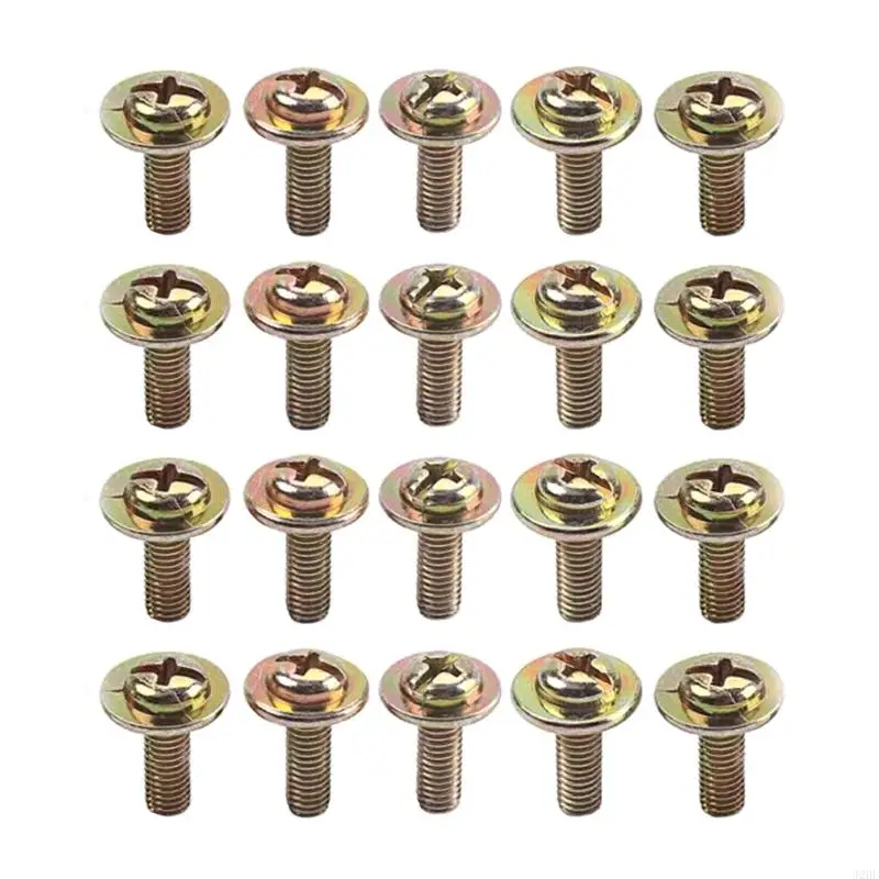 

J2HE 20Pcs/pack Drum Lug Claw Hook Mounting Screws Set Light Weight Drum Lugs Screws