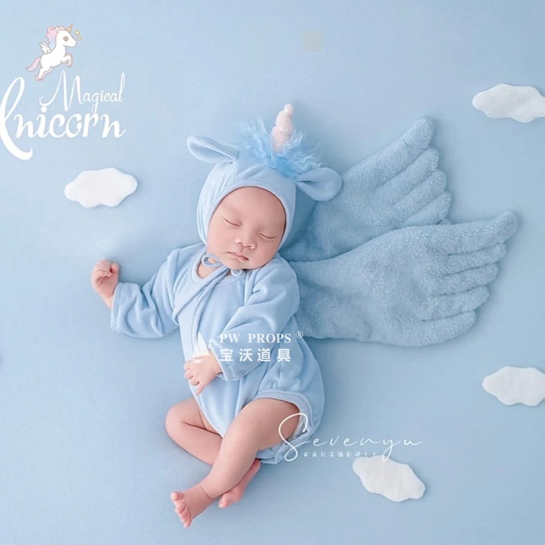 Knitted And Sewn Horse Clothing Set Newborn Photography Themed Attire Props Horse Props Photography Accessories