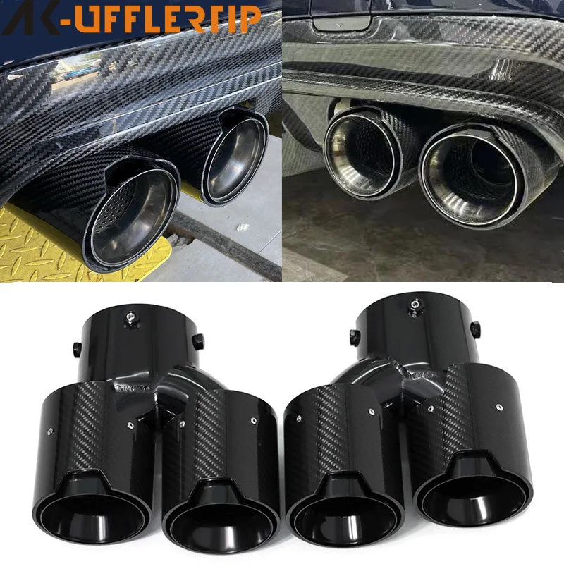 

Suitable for BMW M240i 330i M340i M440i Carbon Fiber Tail Throat G20G23G42 Exhaust Retrofit