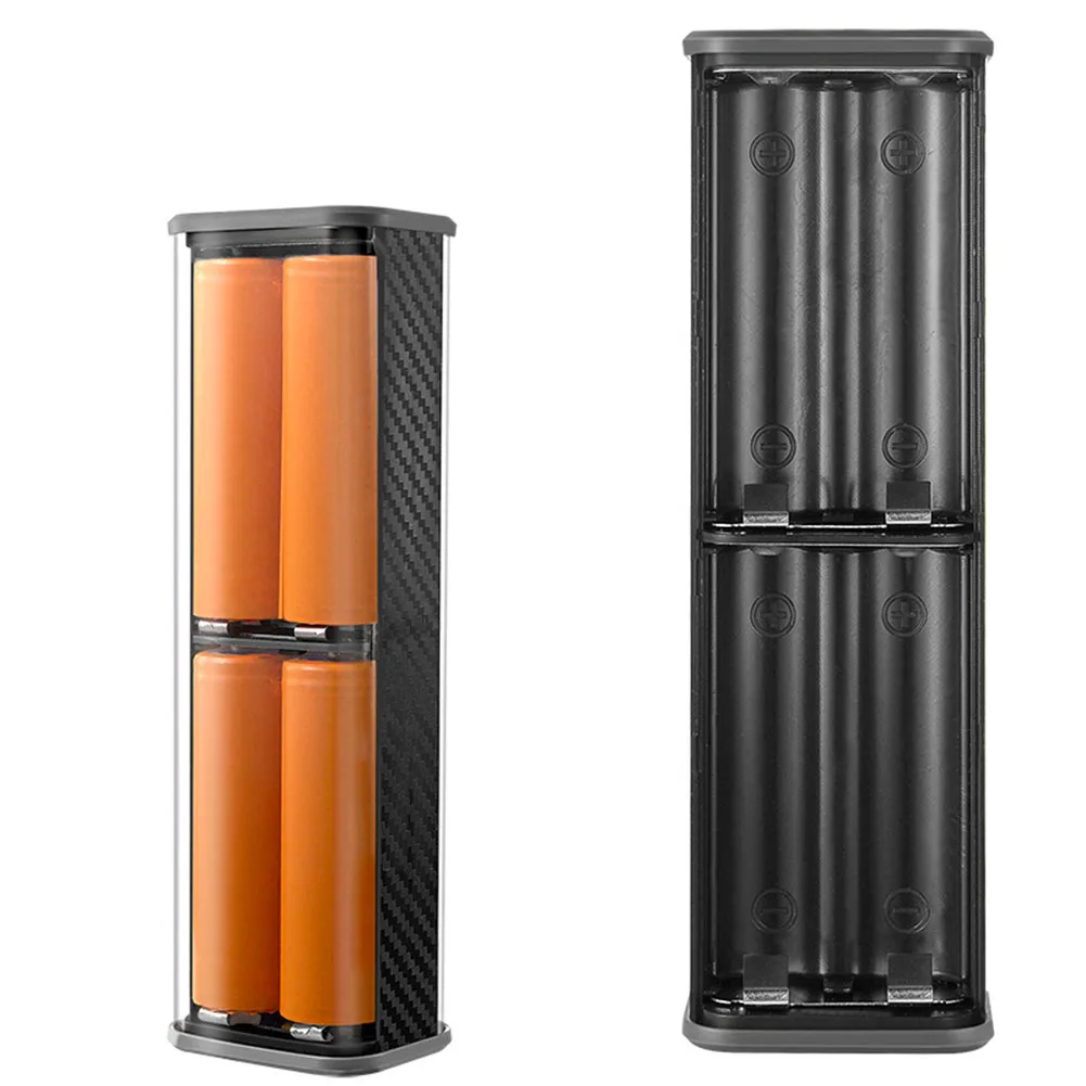 علبة بنك طاقة بطارية 22.5 وات 4 خلايا 21700، شحن سريع PD20W، مخرج مزدوج/مدخل، صندوق تخزين شاشة رقمية LED #4